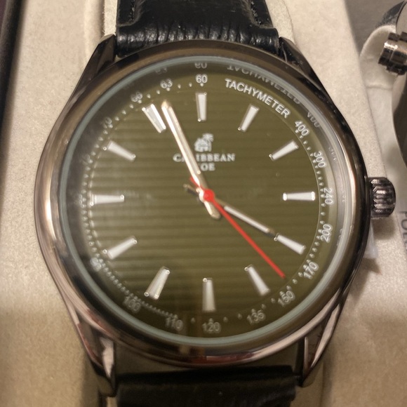 NWT CARIBBEAN JOE ISLAND SUPPLY CO. MEN’S WATCH SET - Picture 2 of 7